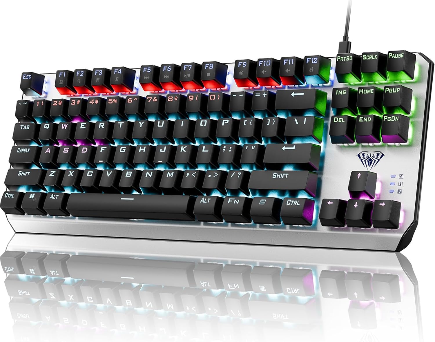 AULA F2067 WIRE MECHANICAL GAMING KEYBOARD
