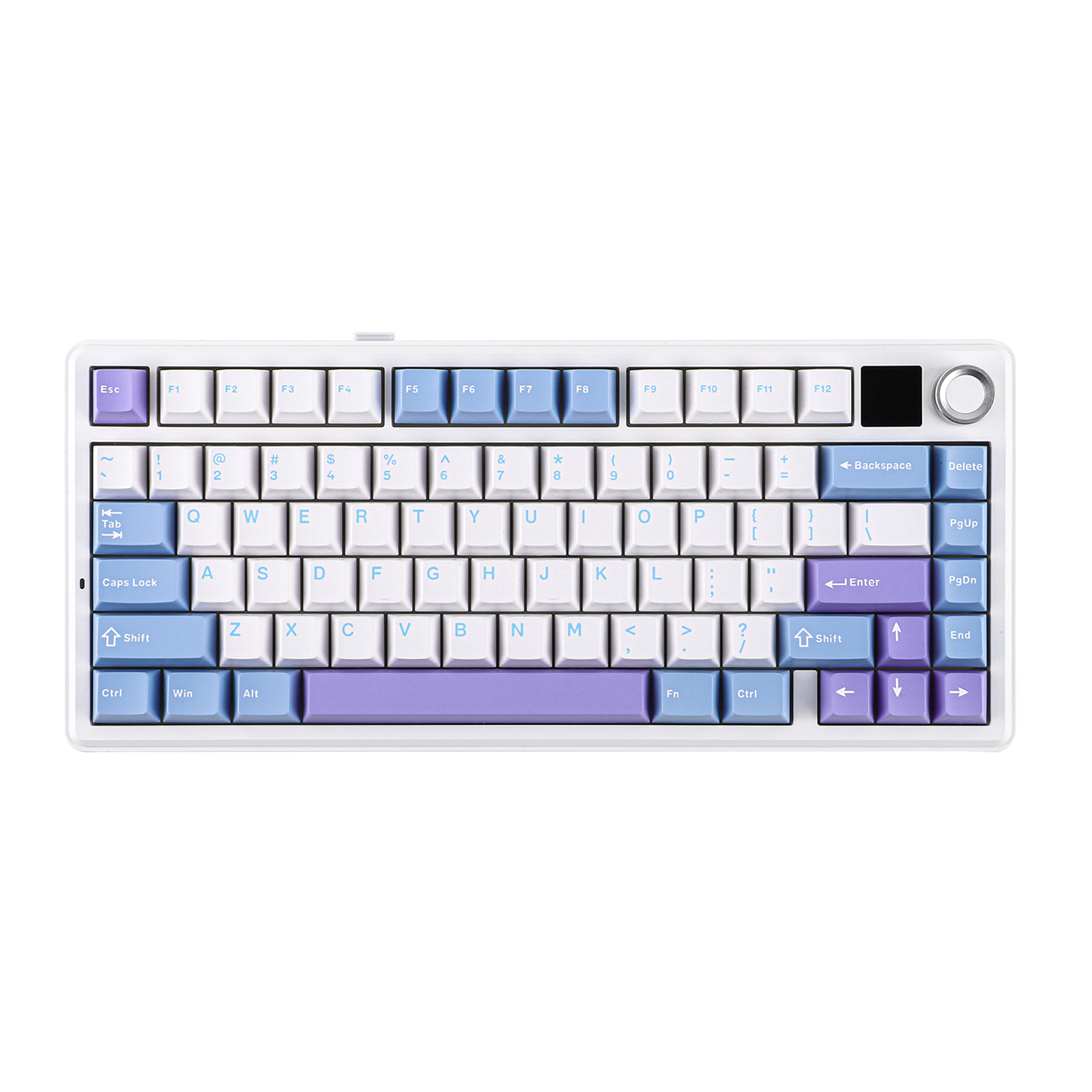 AULA F75 MAX GASKET MECHANICAL KEYBOARD -COMICS KEYCAPS - REAPER SWITCH 2.4G WIRELESS & BLUTOOTH WITH TYPE C CHARGING