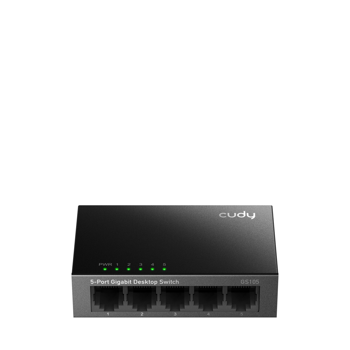 CUDY 5 PORT GIGABIT SWITCH - METAL CASE (GS105)