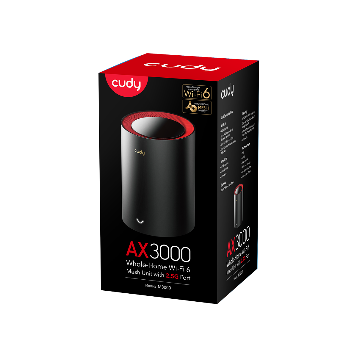CUDY AX3000 WIFI 6 MESH 2.5G SOLUTION