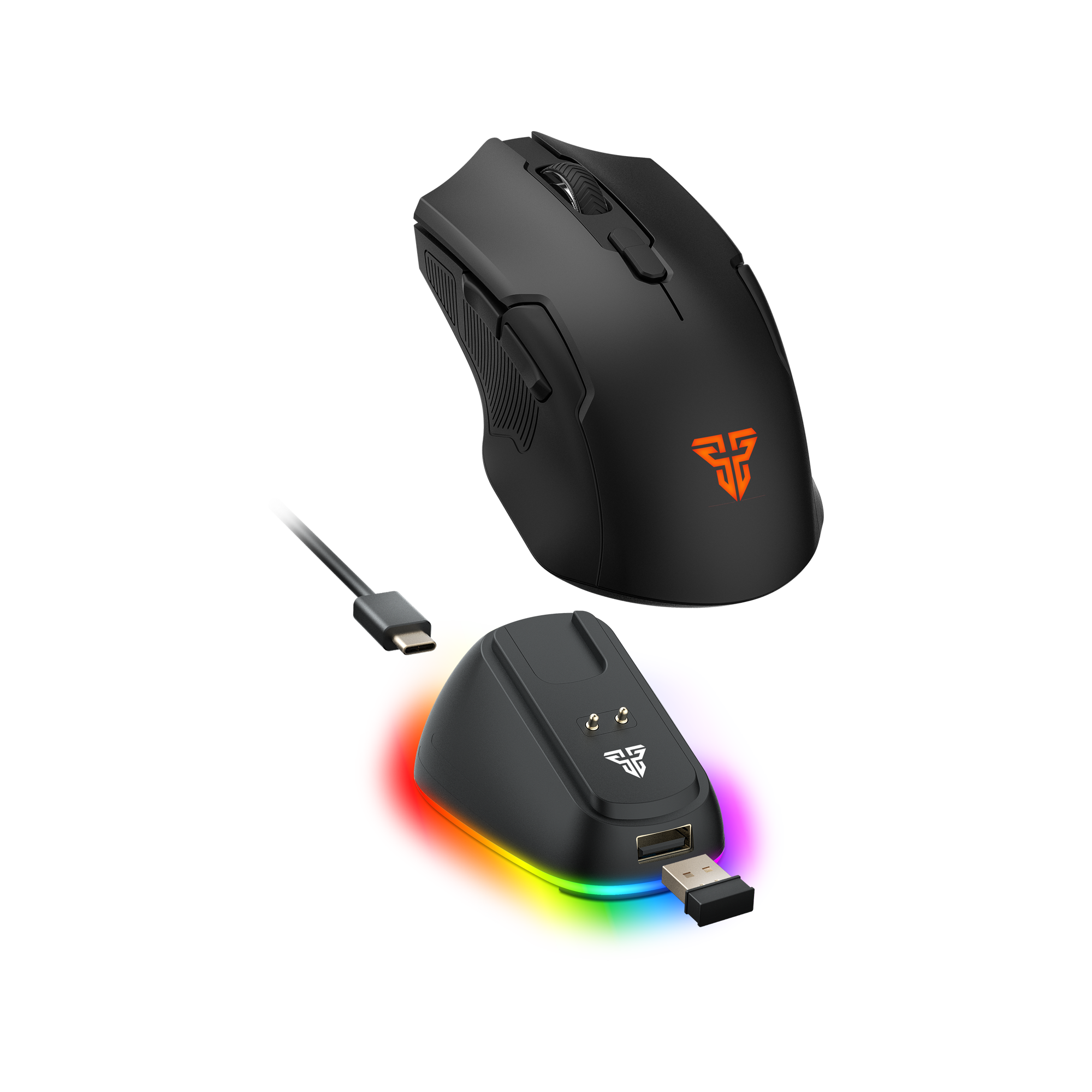FANTECH CRUISER II WIRELESS GAMING MOUSE RED/