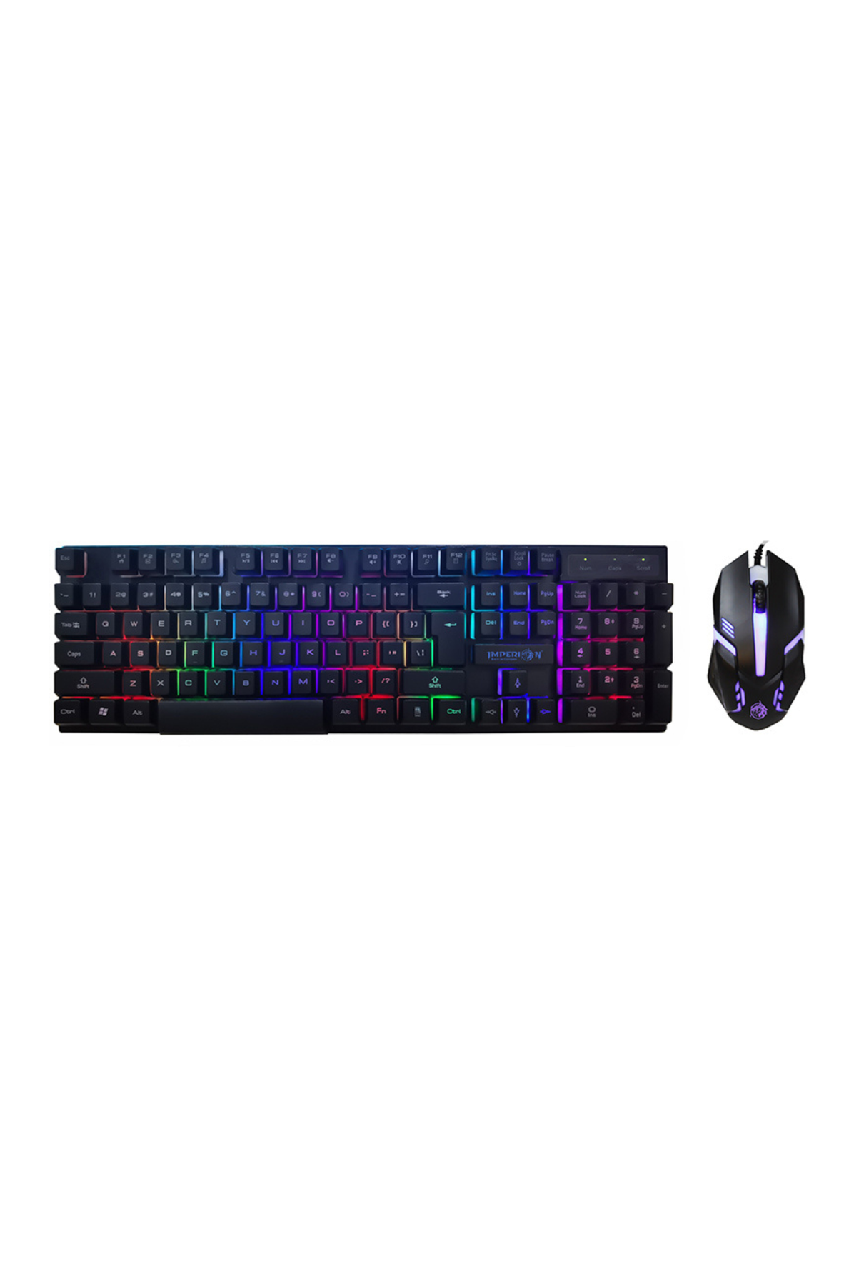 IMPERION GC-203 SOLDIER ARM GAMING COMBO KEYBOARD + MOUSE