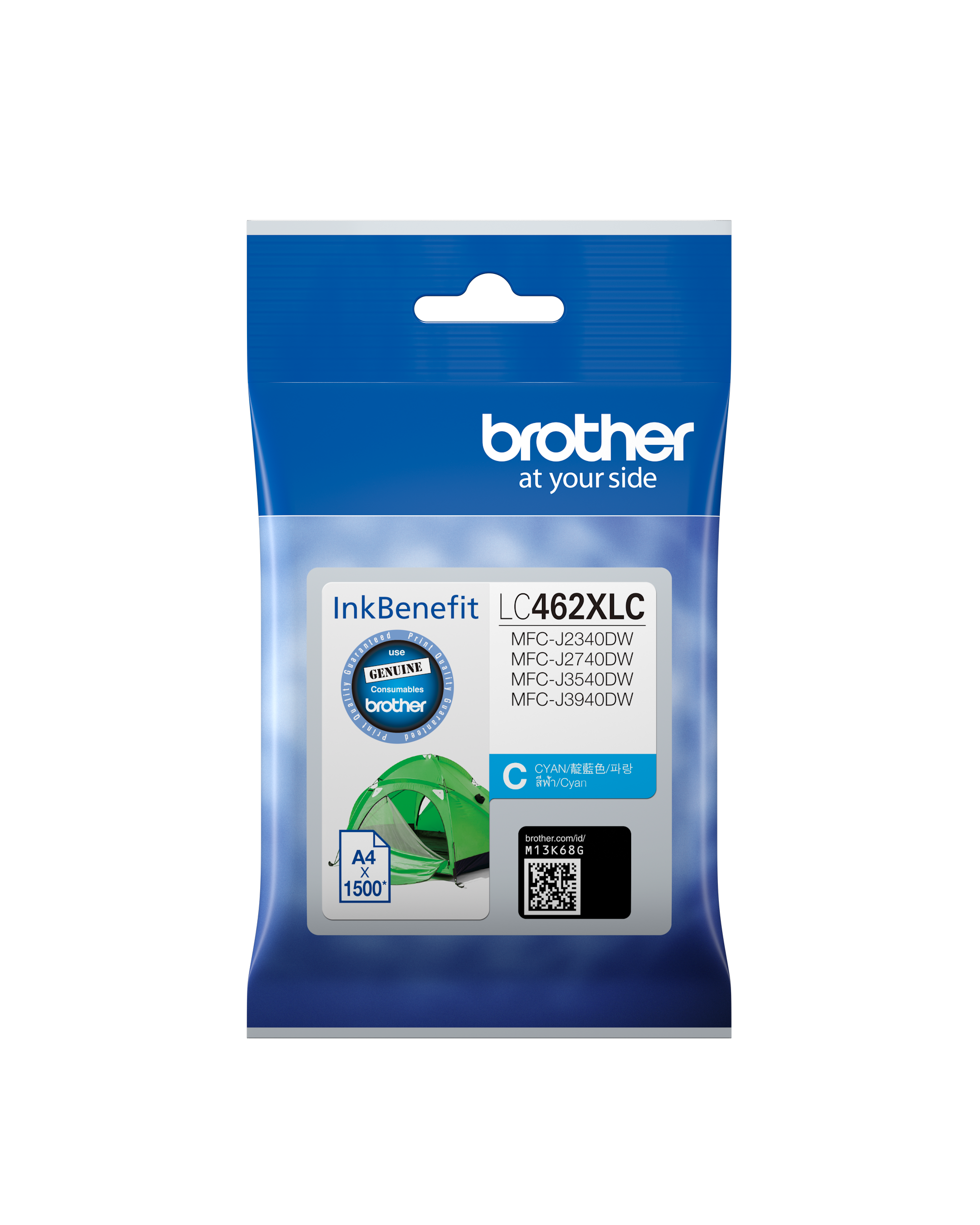 BROTHER LC462XL INK CARTRIDGE FOR MFC-J2340DW/J2740DW/J3540DW/J3940…