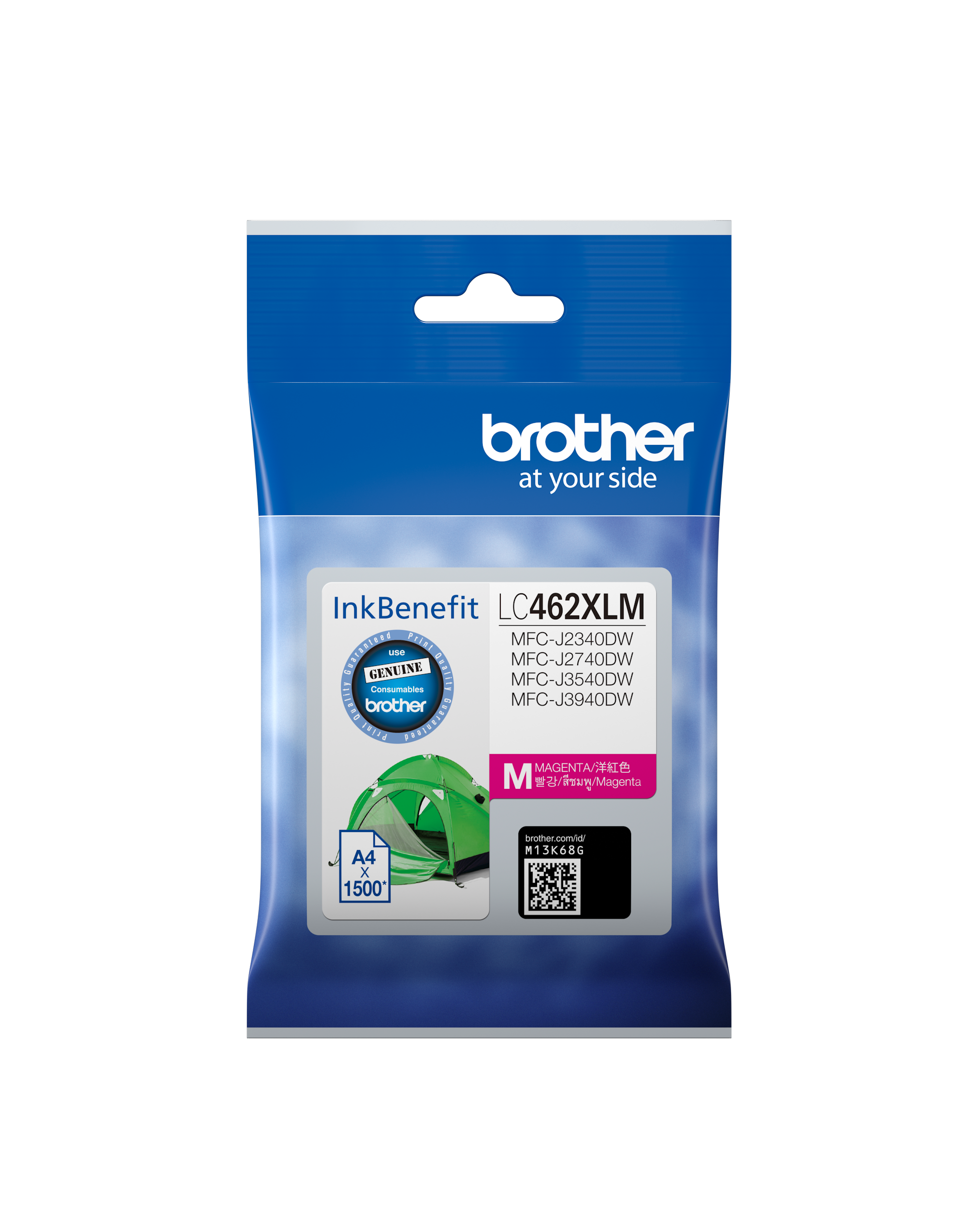 BROTHER LC462XL INK CARTRIDGE FOR MFC-J2340DW/J2740DW/J3540DW/J3940…