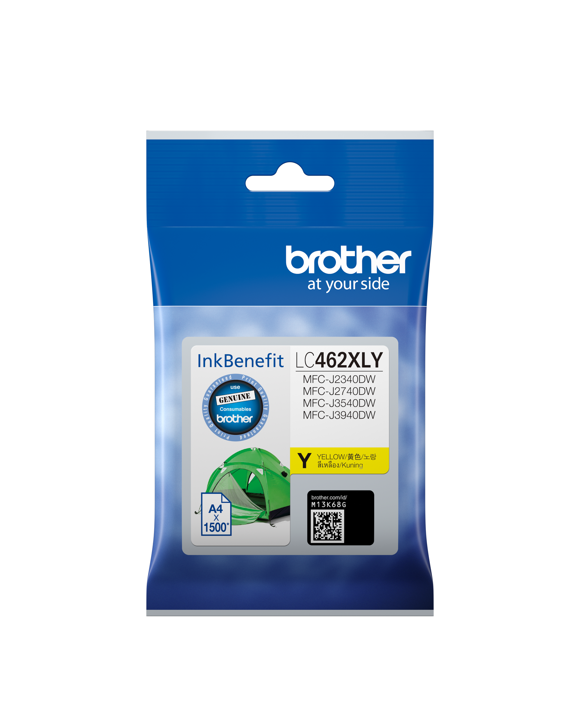 BROTHER LC462XL INK CARTRIDGE FOR MFC-J2340DW/J2740DW/J3540DW/J3940…