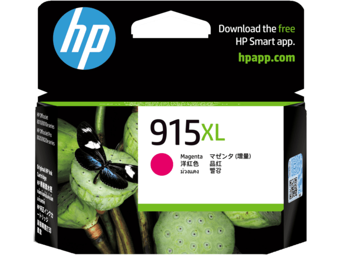 HP 915XL MAGENTA INK CARTRIDGE