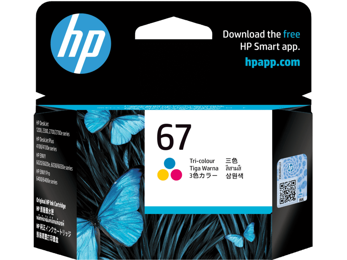 HP 67 TRI-COLOR INK