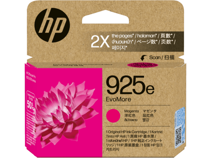 HP 925E EVO MORE MAGENTA INK - 800 PAGES
