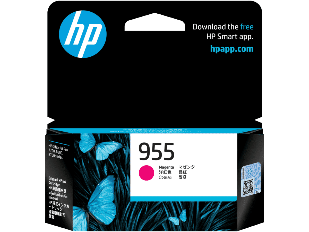 HP 955 MAGENTA ORIGINAL INK CARTRIDGE