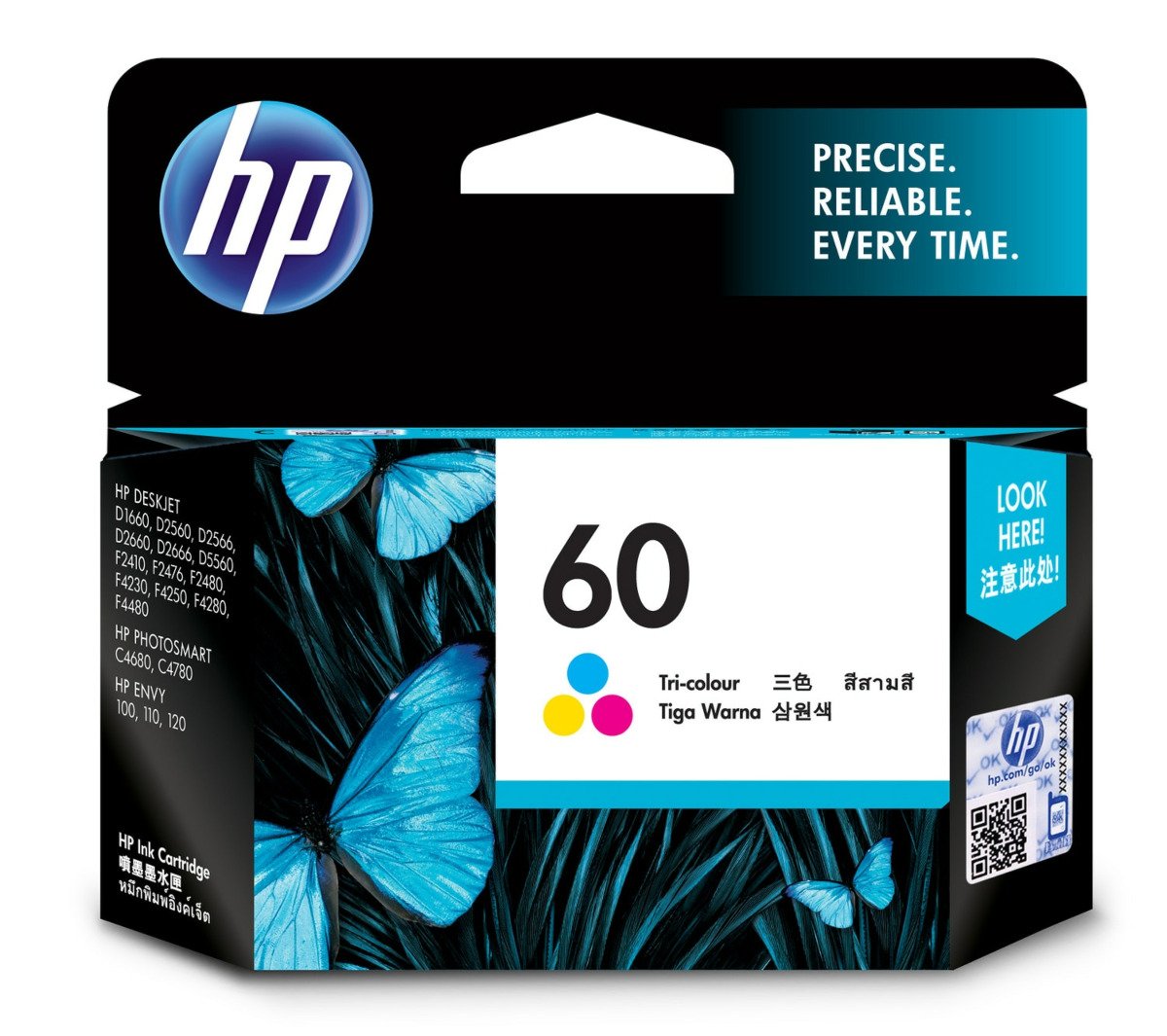 HP 60 TRI-COLOR INK