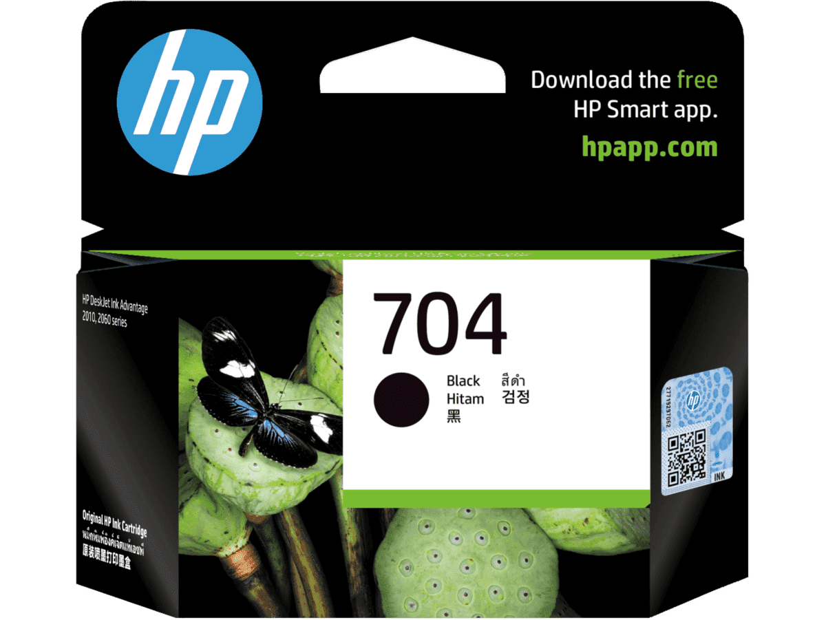 HP 704 BLACK INK CN692AA