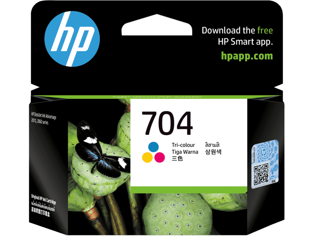 HP 704 TRI COLOR INK