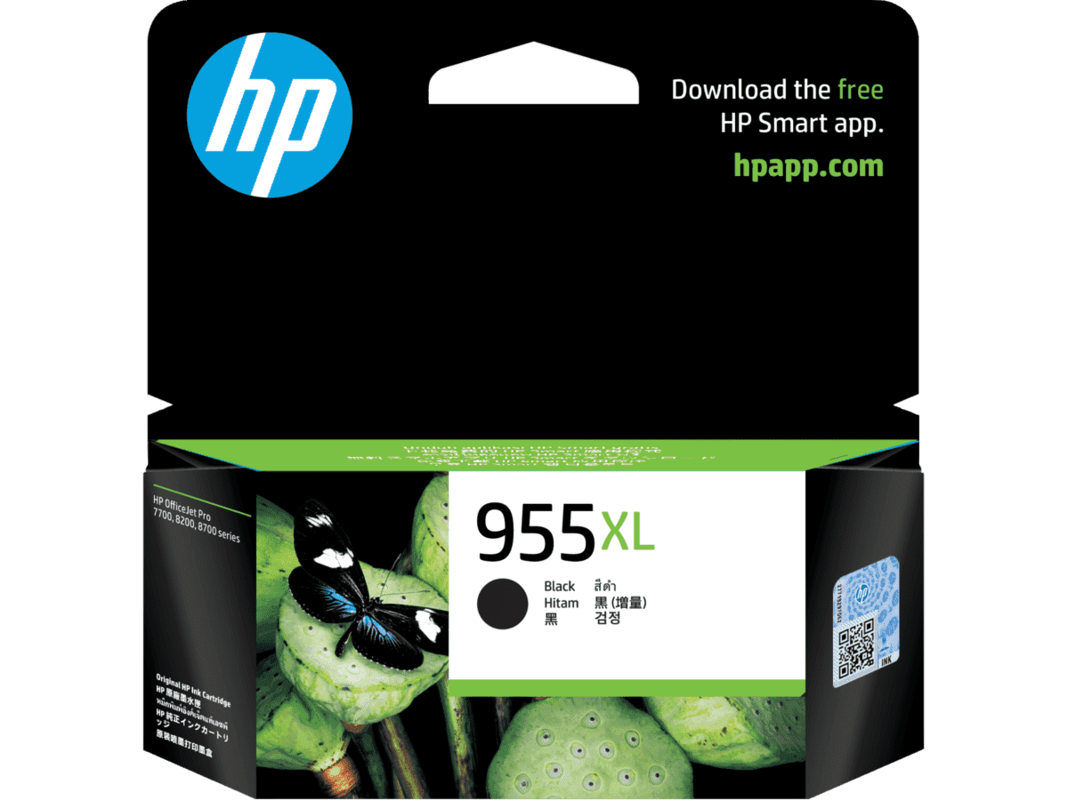 HP 955XL BLACK ORIGINAL INK CATRIDGE