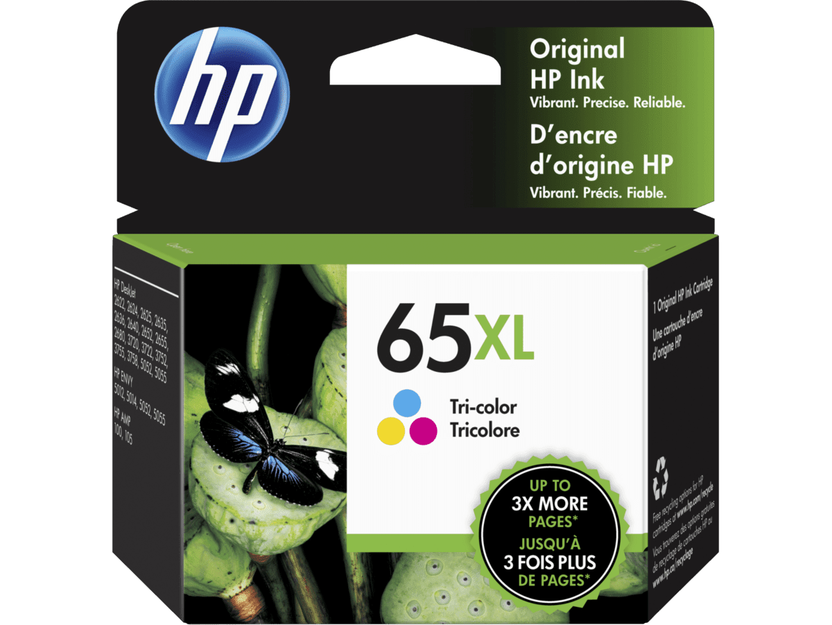 HP 65XL COLOR INK CARTRIDGE