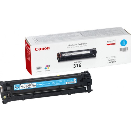 Canon 316 CYAN TONER FOR LBP5050/N -1.5K