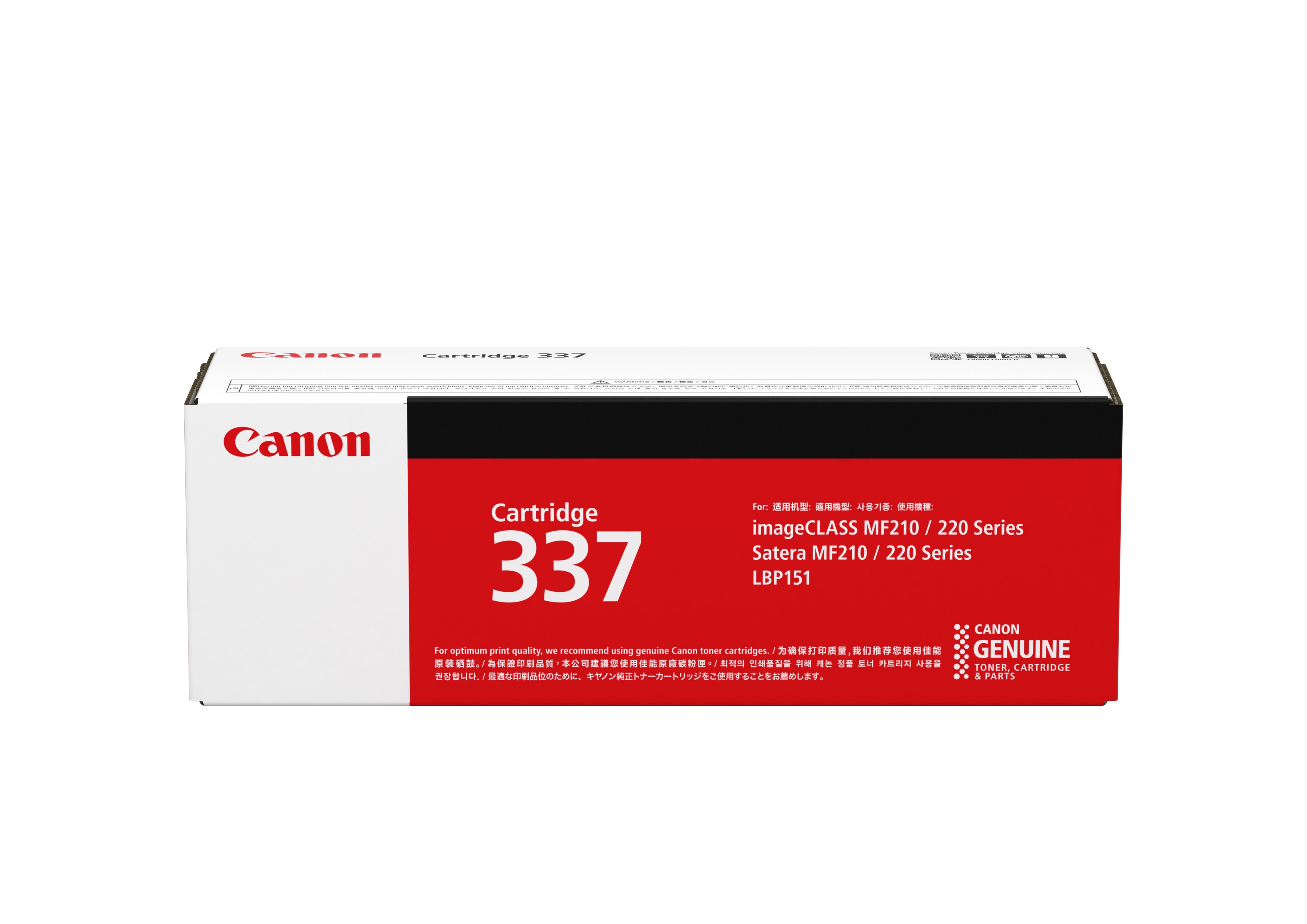 Canon 337 BLACK TONER FOR MF210/22X -2.4K