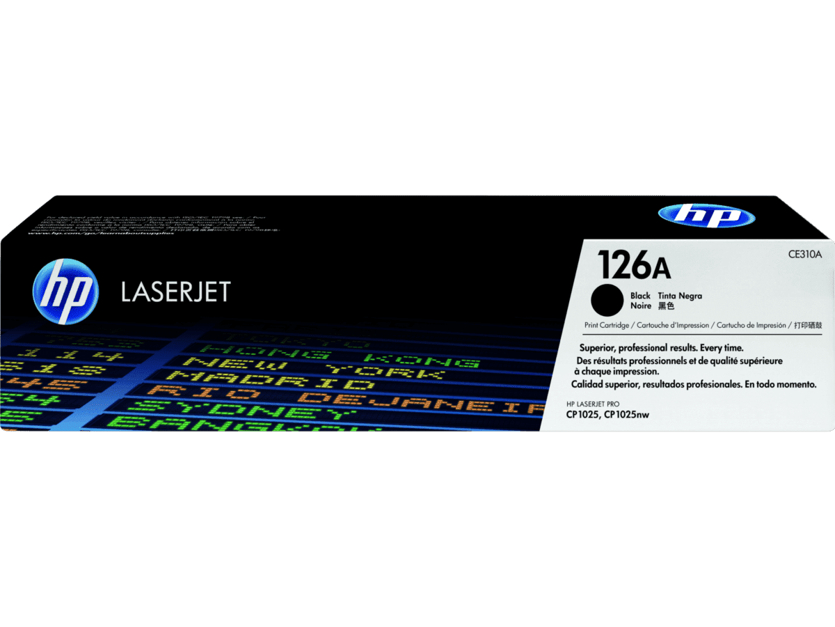 HP CLJ CP1025 BLACK -1200 pages