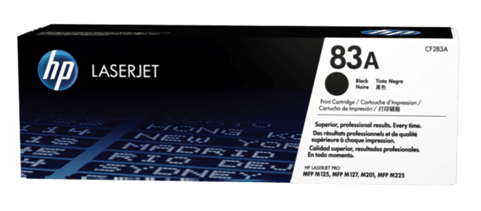HP 83A LASERJET BLACK TONER - 1500 pages