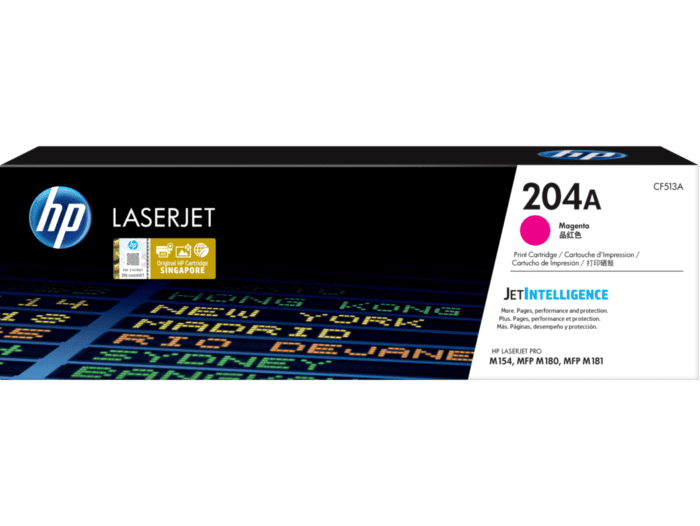 HP 204A MAGENTA LaserJet Toner Cartridge - 900 pages