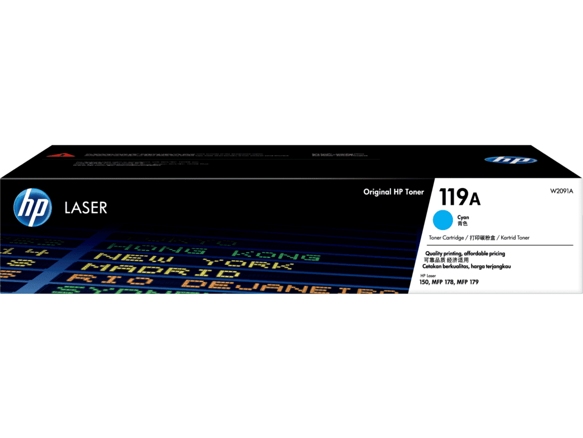 HP 119A CYAN TONER CARTRIGDE - 700 PGS