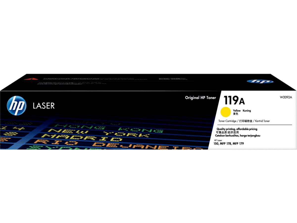 HP 119A YELLOW TONER CARTRIGDE - 700 PGS