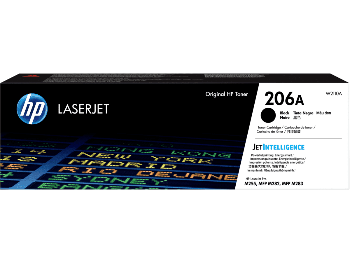 HP 206A BLACK ORIGINAL LASERJET TONER CARTRIDGE - 1350 pages