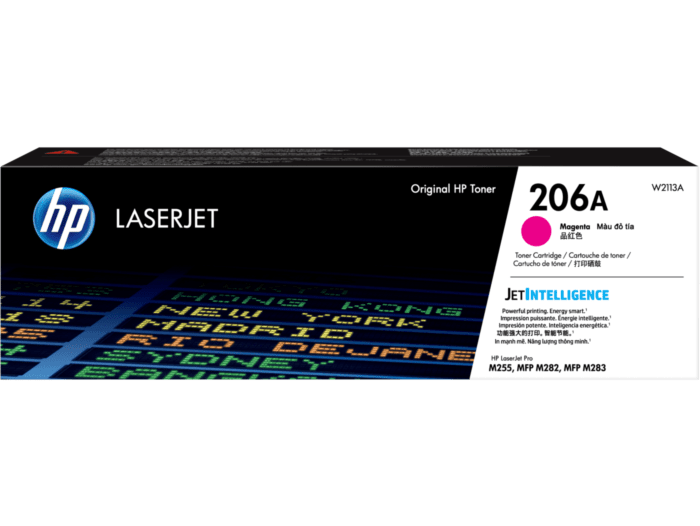 HP 206A MAGENTA ORIGINAL LASERJET TONER CARTRIDGE - 1250 pages