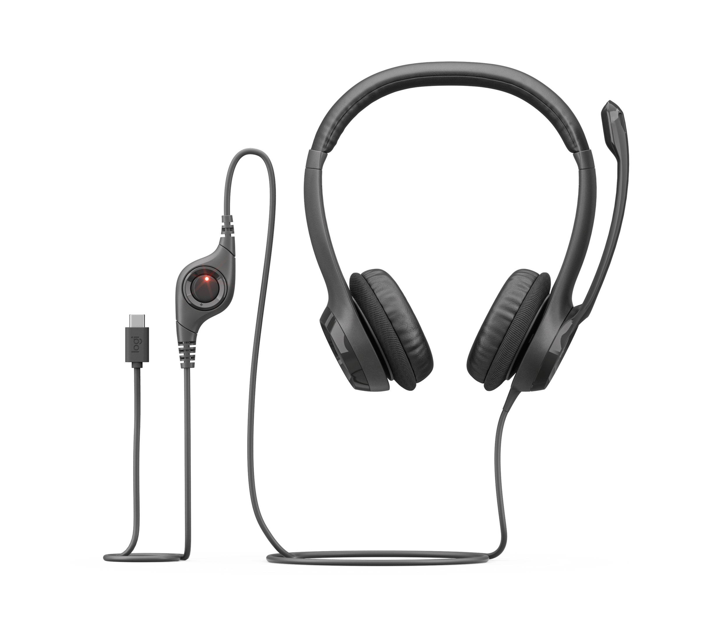 Logitech USB Headset H390 - Black