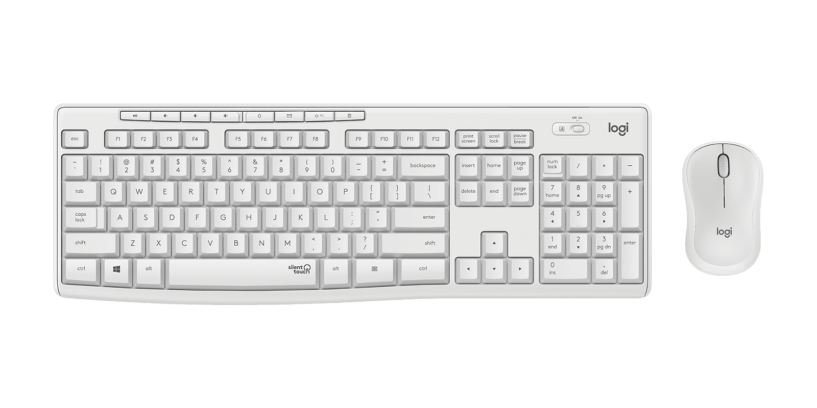 Logitech WIRELESS COMBO DESKTOP MK295 SILENT