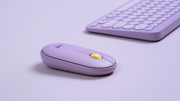 Logitech WIRELESS MOUSE M350 - LAVENDER LEMONADE