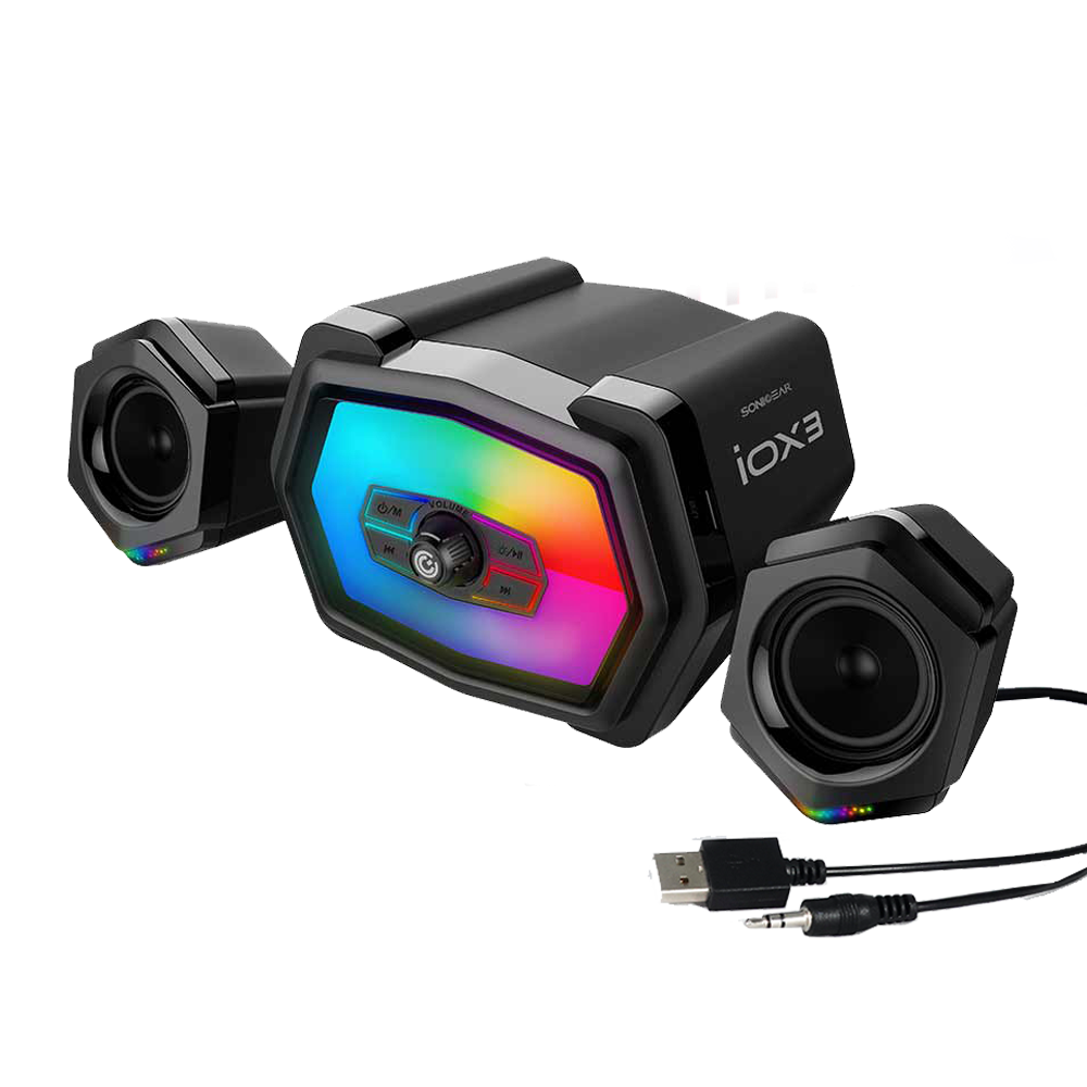 SONICGEAR IOX 3 STEREO BLUETOOTH 2.1 SPEAKER