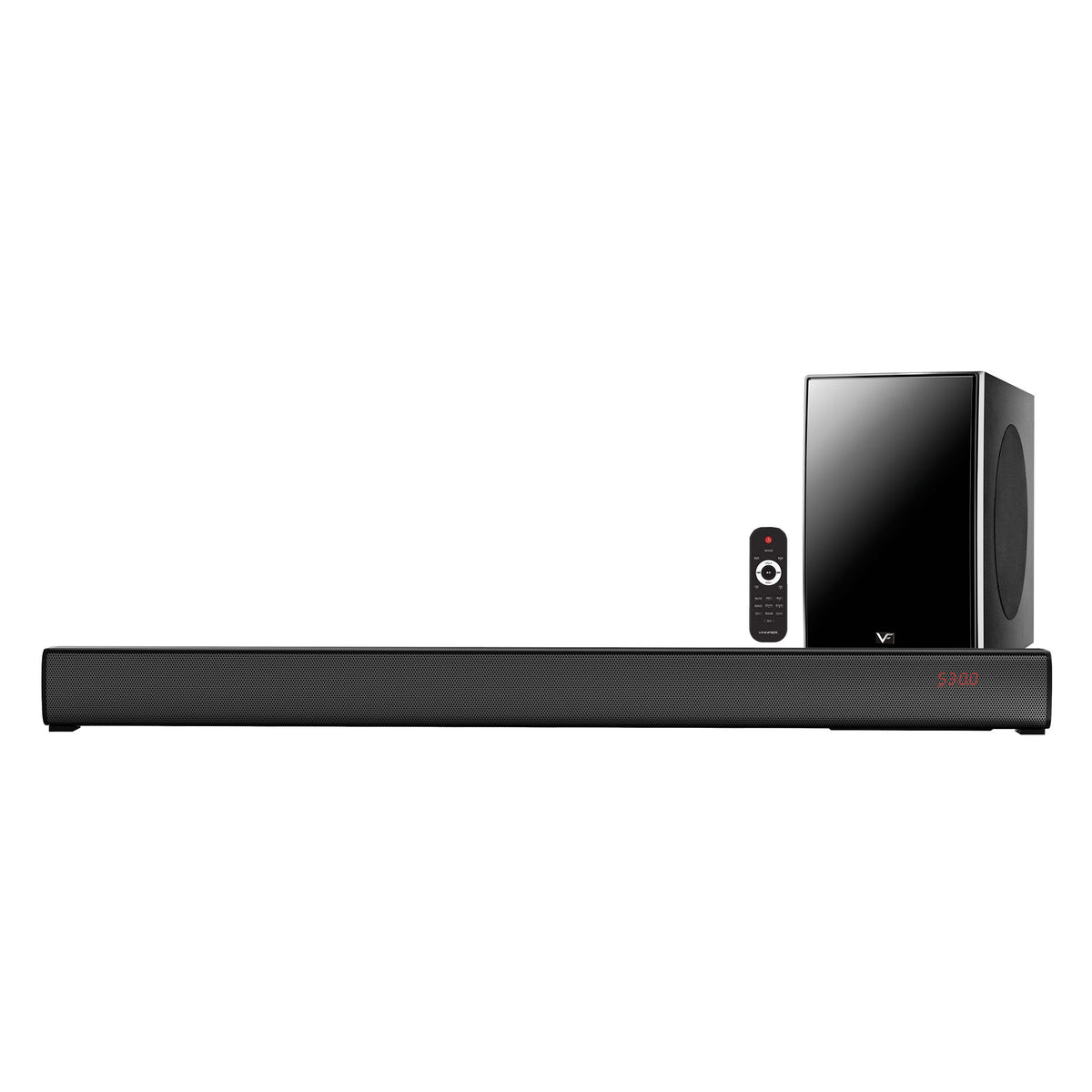 VINNFIER 303M HYPERBAR WIRELESS BLUETOOTH SOUNDBAR & BASS SUBWOOFER 3D EFFECT