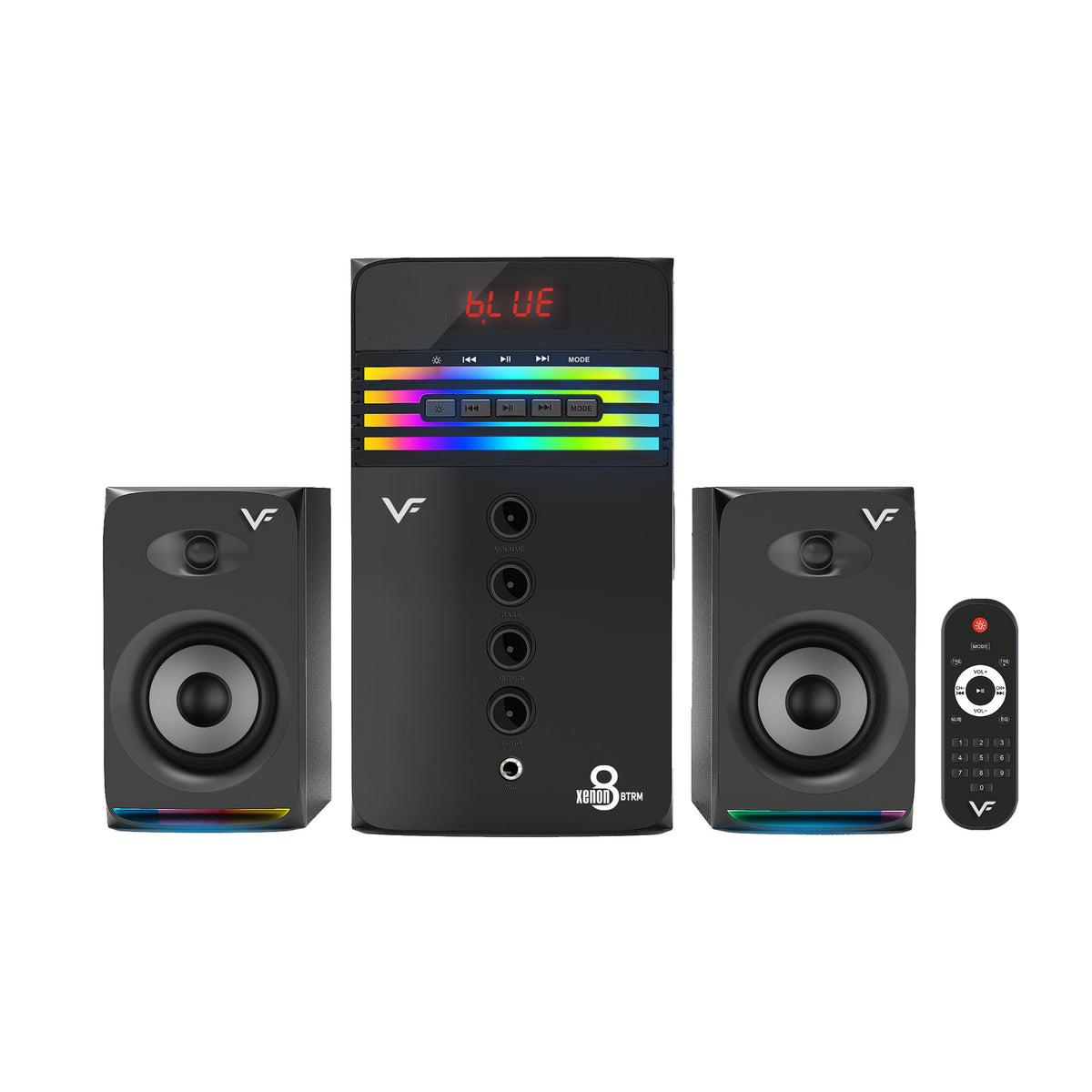 VINNFIER XENON 8BTR 2.1 SPEAKER 58WATTS RMS
