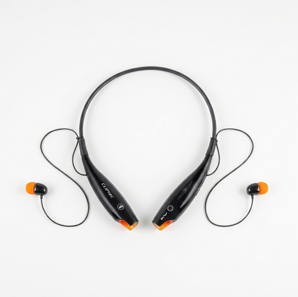 Cliptec BLUETOOH 4.0 STEREO NECKBAND (AIR-NECKBAND) -WHITE