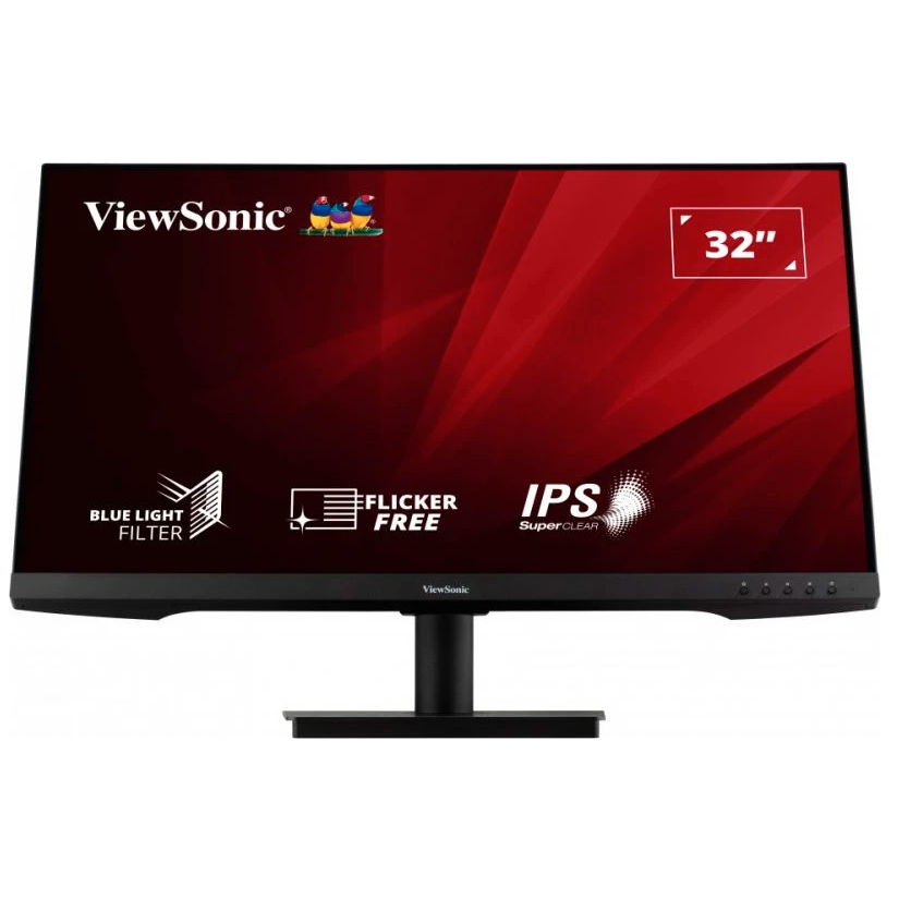VIEWSONIC 32" 2K QHD (2540x1440) @75Hz MONITOR - 3 Years Warranty