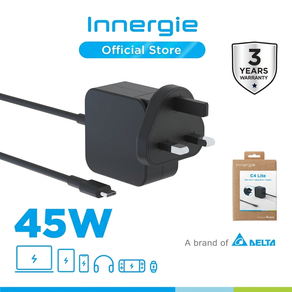 INNERGIE 45W TYPE-C C4 LITE POWER ADAPTER