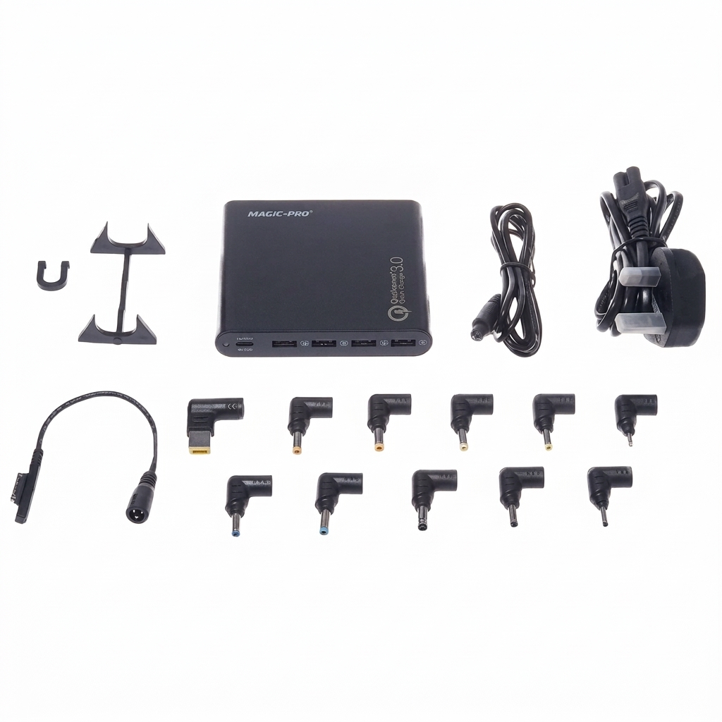 PROMINI Q5 80W LAPTOP CHARGER WITH 4X QC 3.0