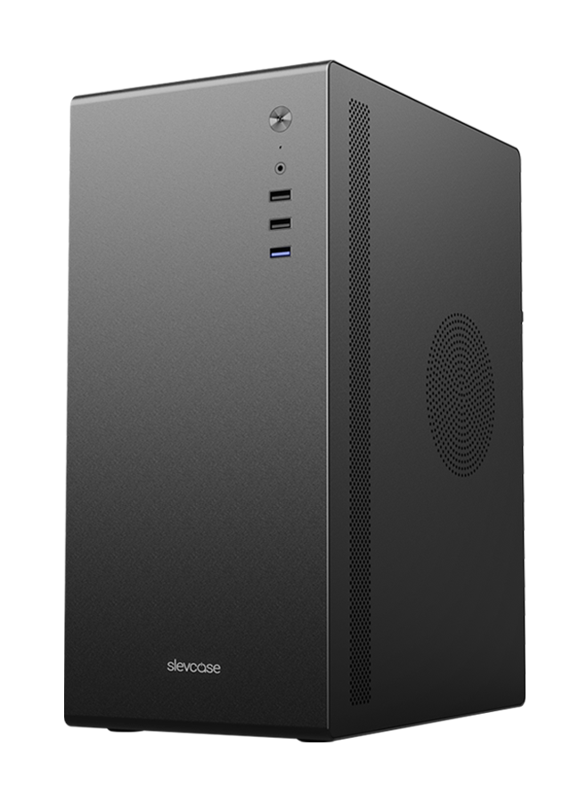 DARKFLASH SLEVCASE SPOTLESS MICRO ATX CASING WITH SE380 POWER SUPPLY