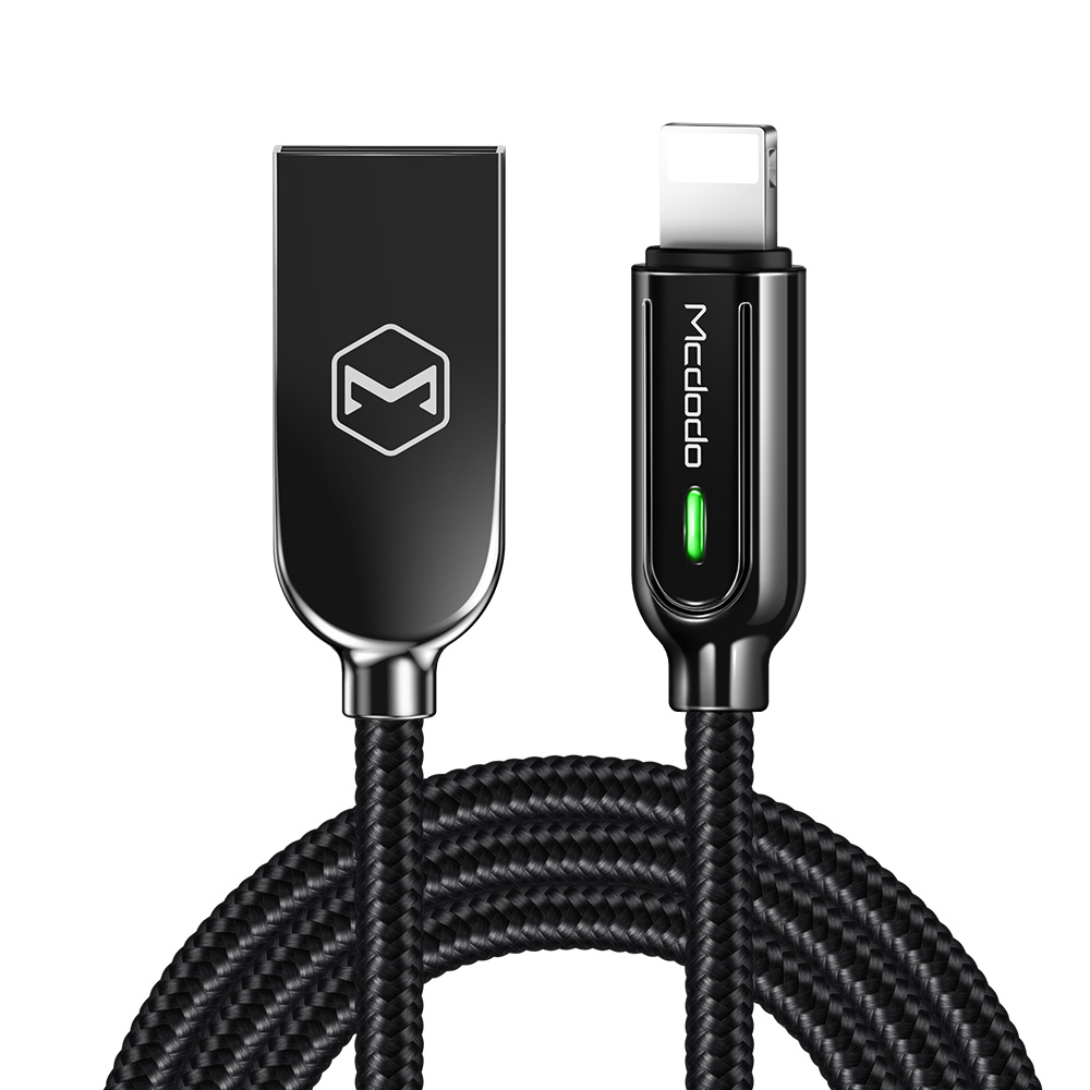 MCDODO SMART SERIES AUTO DISCONNECT & RECHARGE LIGHTNING CABLE 1.2 METER