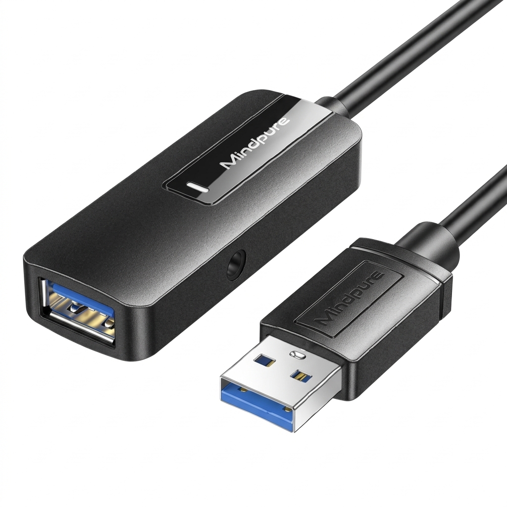 MINDPURE USB3.0 EXTENSION CABLE 15 METER WITH SIGHAL AMPLIFIIER AM/AF