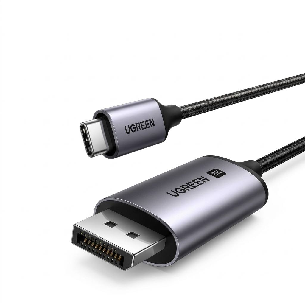 Ugreen USB C TO DISPLAY PORT 8K@60HZ CABLE 3 METER