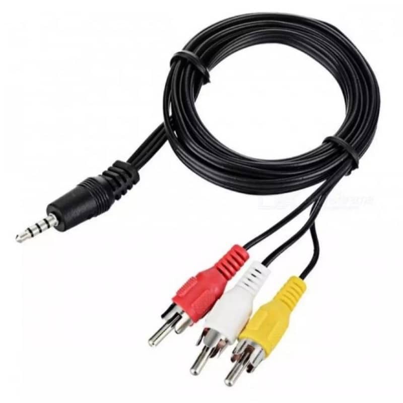 PROBEX AUDIO/M TO 3RCA/3-1.5M