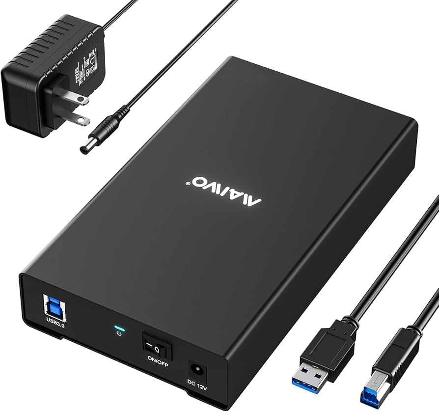 MAIWO K2510B 2.5" SATA SSD/HDD ENCLOSURE USB 3.0 OUTPUT PORT 5GBPS