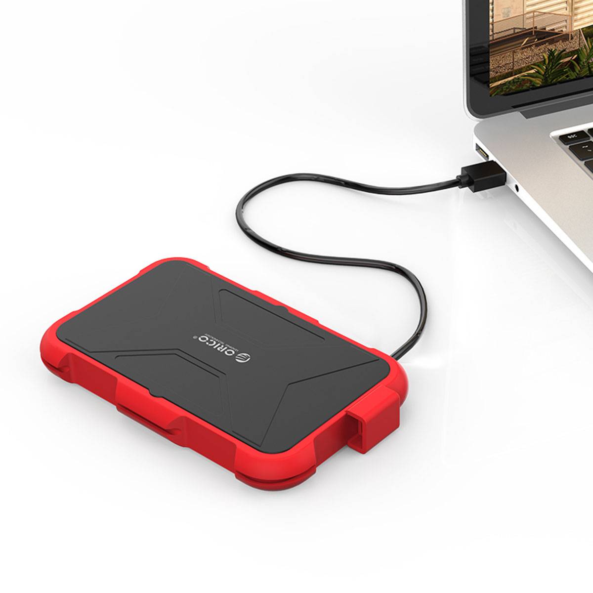 ORICO 2769U3 2.5"HDD/SSD SILICON ENCLOSURE WITH TRIPLE PROTECTION