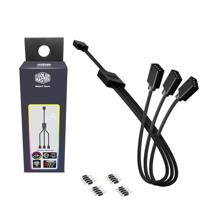 COOLER MASTER RGB TRIDENT FAN CABLE (1-3)