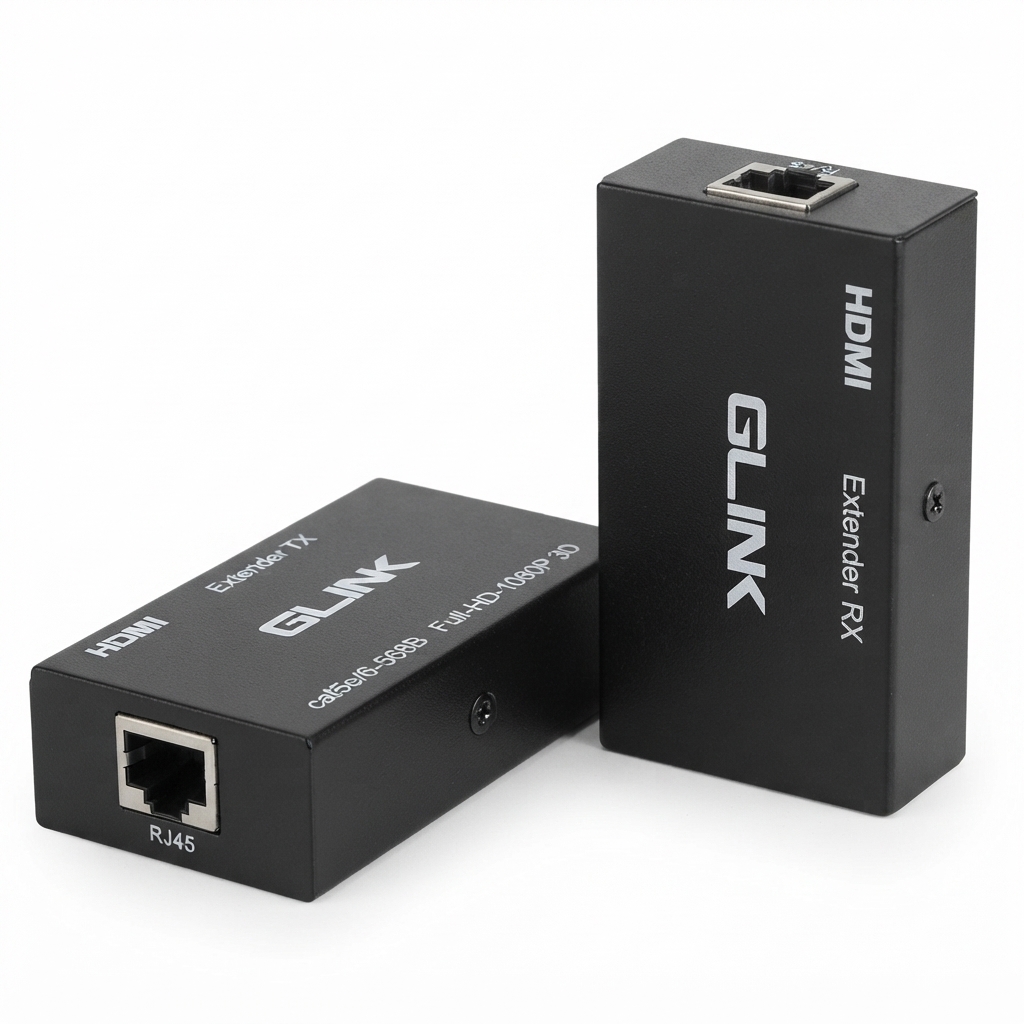 GLINK GL-32 HDMI 60M EXTENDER ETHERNET - TV127BK
