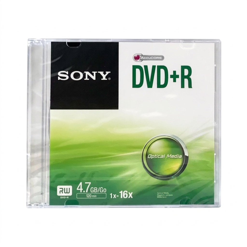 SONY DVD+R SLIM CASE 1PCS