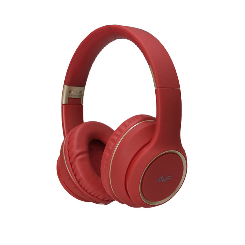 AVF MIXX WIRELESS BT5.0 STEREO HEADSET DEEP BASEDE (HBT1200) -RED