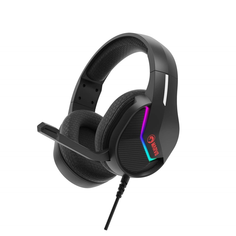 MARVO H8618 USB 2.0 WIRED GAMING RGB HEADSET