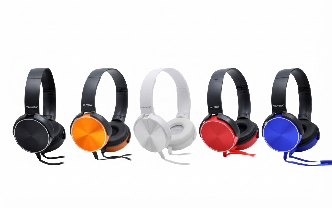HS450AP EXTRA BASS STEREO HEADSET -BK,WH,RED,BLUE,GREEN